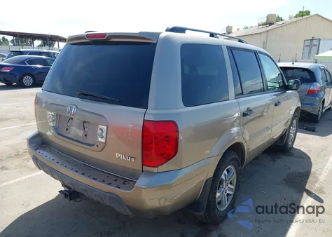 2005 Honda Pilot Ex from USA, damaged, VIN 2HKYF184X5H564148